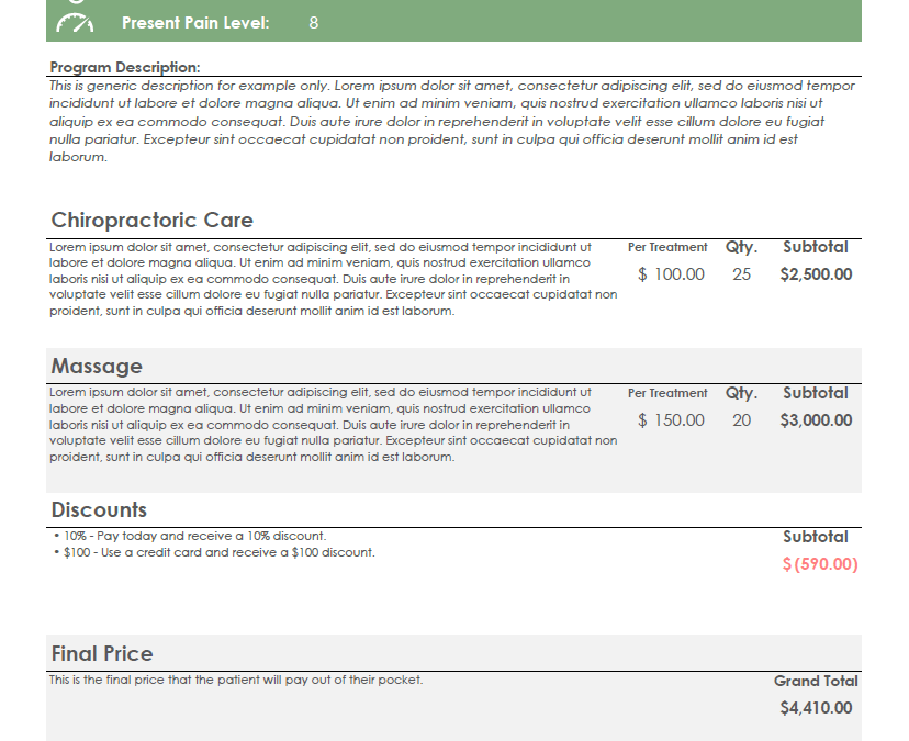 Quote & Proposal Generator